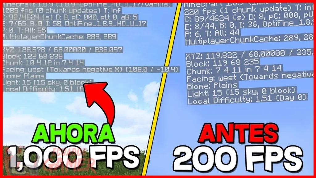 ¿Cómo aumentar los FPS y reducir retrasos en Minecraft?