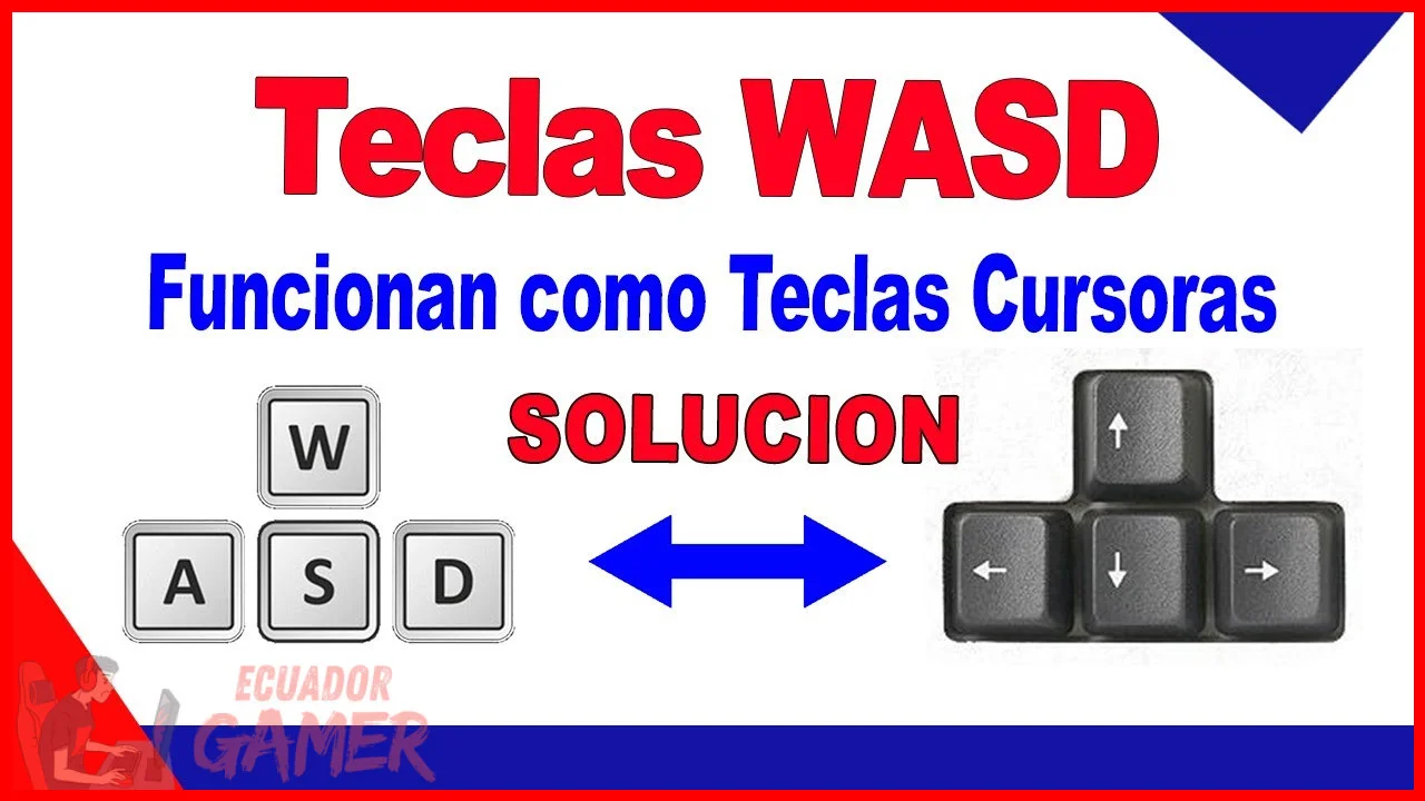 Cómo configurar las teclas WASD para zurdos
