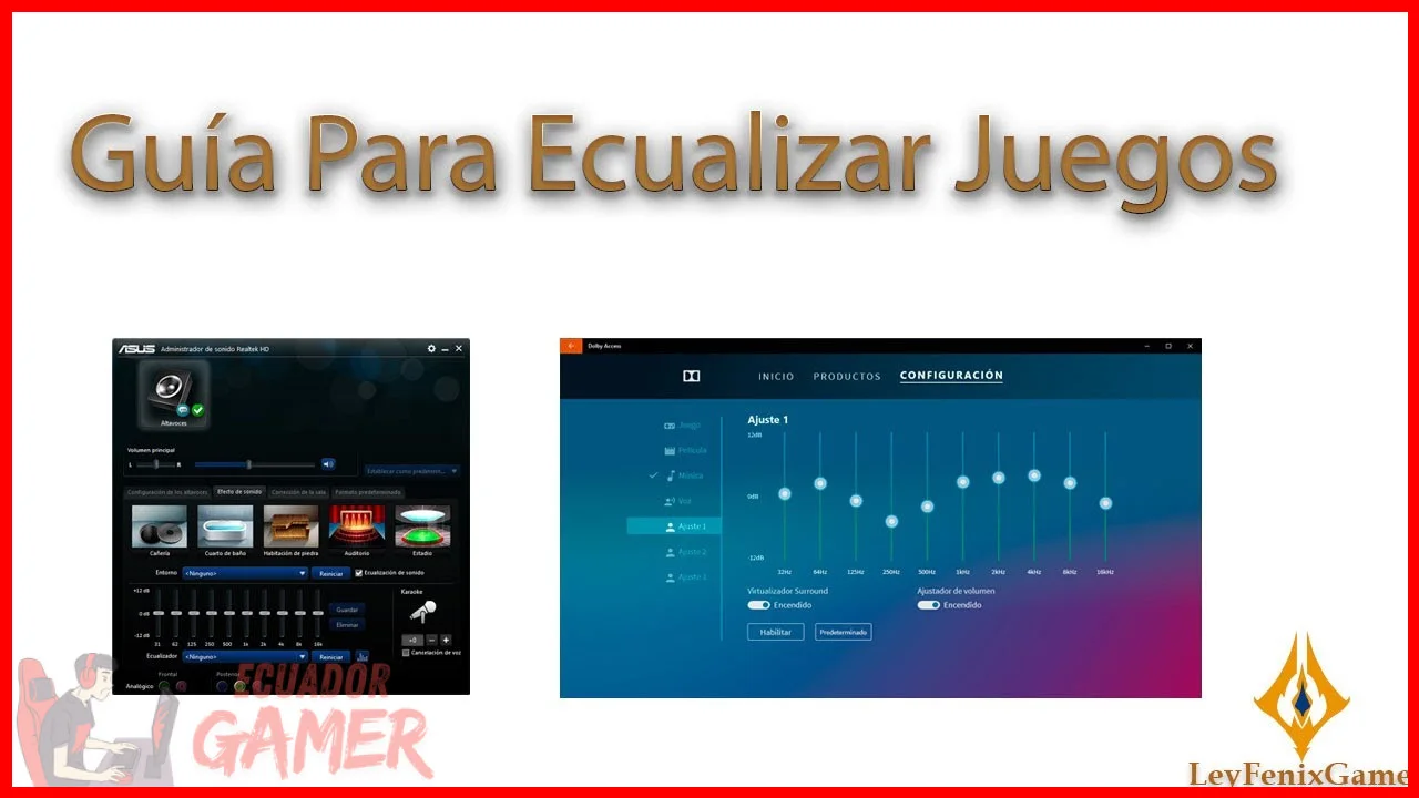 Paso 1 — Cómo ajustar el ecualizador (EQ) para realzar pasos enemigos