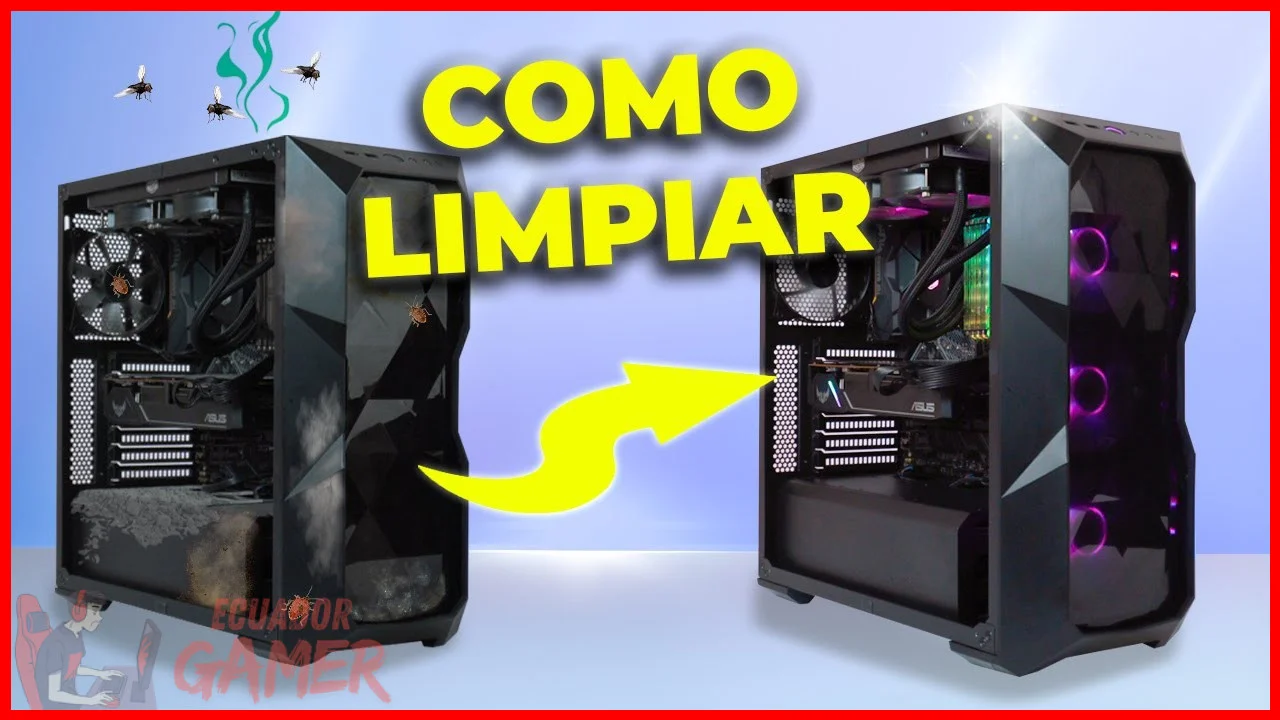 Paso 3 — Limpiar periféricos y zona externa: teclado, ratón, monitor y cableado
