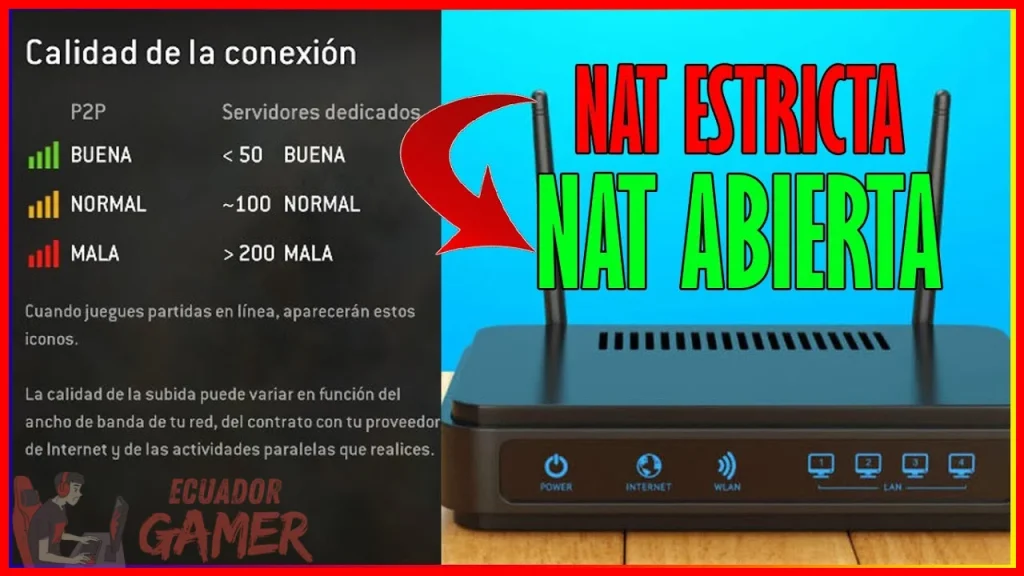 ¿Qué es el tipo de NAT y cómo cambiarlo?