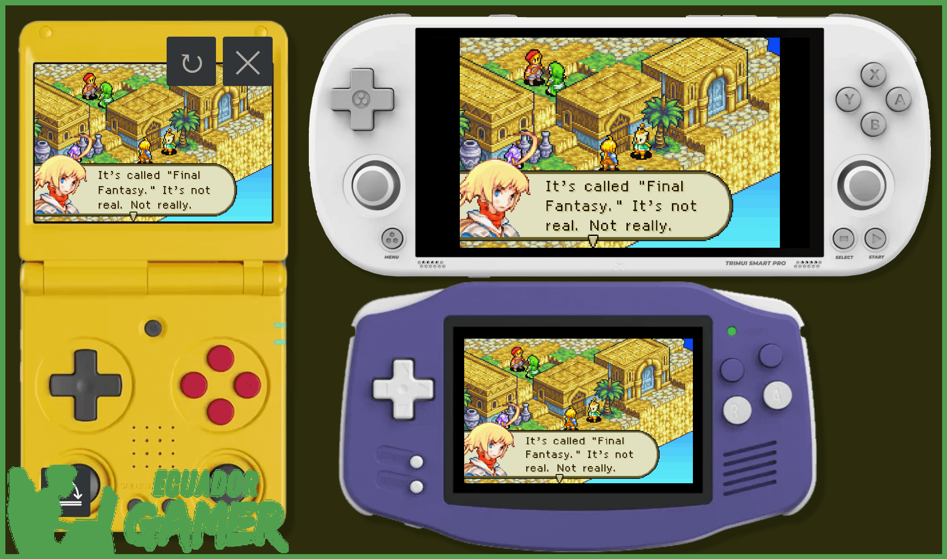 Requisitos mínimos de emuladores de Game Boy Advance para PC antiguas