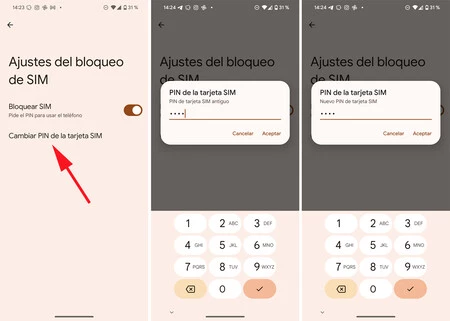 Cómo cambiar el PIN de la tarjeta SIM